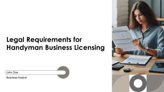 Legal Requirements For Handyman Business Licensing PPT Designs AT