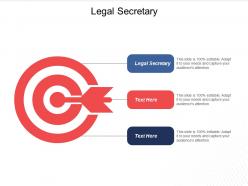 Legal secretary ppt powerpoint presentation gallery infographic template cpb