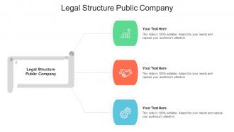 Legal Structure Public Company Ppt Powerpoint Presentation Inspiration Smartart Cpb