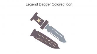 Legend Dagger Colored Icon In Powerpoint Pptx Png And Editable Eps Format