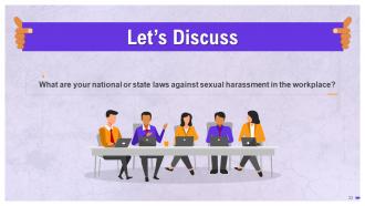 Legislative Frameworks for Prevention of Sexual Harassment at Workplace Training Ppt Adaptable Unique