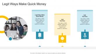 Legit Ways Make Quick Money In Powerpoint And Google Slides Cpb