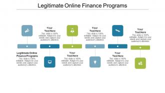 Legitimate online finance programs ppt powerpoint presentation professional cpb