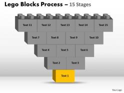 Lego blocks 15 stages