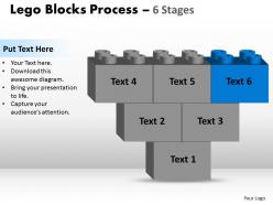 Lego blocks 6 stages