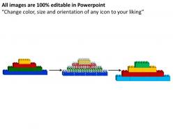 96032417 style variety 1 lego 4 piece powerpoint presentation diagram infographic slide