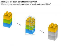 61618009 style variety 1 lego 3 piece powerpoint presentation diagram infographic slide