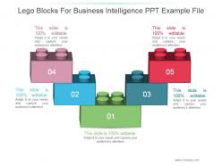 Lego Blocks For Business Intelligence Ppt Example File