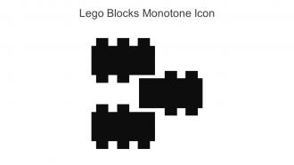 Lego Blocks Monotone Icon In Powerpoint Pptx Png And Editable Eps Format