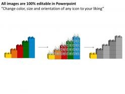 18414898 style variety 1 lego 5 piece powerpoint presentation diagram infographic slide