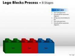 23937855 style variety 1 lego 8 piece powerpoint presentation diagram infographic slide