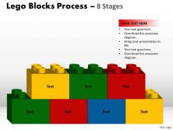 23937855 style variety 1 lego 8 piece powerpoint presentation diagram infographic slide