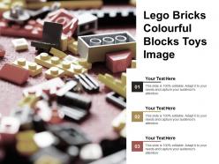 Lego bricks colourful blocks toys image