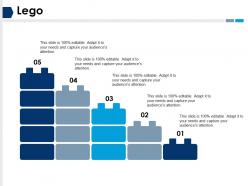 81497412 style variety 1 lego 5 piece powerpoint presentation diagram infographic slide