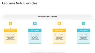 Legumes Nuts Examples In Powerpoint And Google Slides Cpb