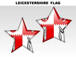 Leicestershire country powerpoint flags
