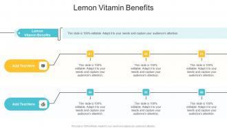 Lemon Vitamin Benefits In Powerpoint And Google Slides Cpb