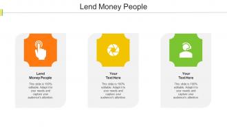 Lend Money People Ppt Powerpoint Presentation Gallery Portrait Cpb