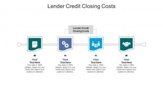 Lender credit closing costs ppt powerpoint presentation slides ideas cpb