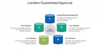 Lenders guaranteed approval ppt powerpoint presentation professional graphics pictures cpb
