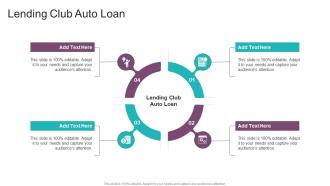 Lending Club Auto Loan In Powerpoint And Google Slides Cpb