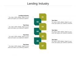 Lending industry ppt powerpoint presentation gallery design inspiration cpb