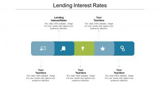 Lending interest rates ppt powerpoint presentation summary format ideas cpb