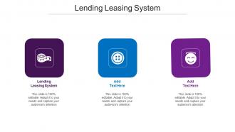 Lending Leasing System Ppt Powerpoint Presentation Gallery Vector Cpb
