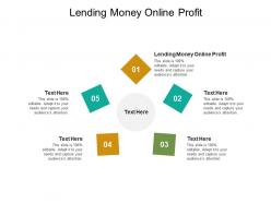 Lending money online profit ppt powerpoint presentation pictures slide cpb