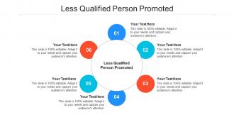 Less qualified person promoted ppt powerpoint presentation gallery graphics cpb