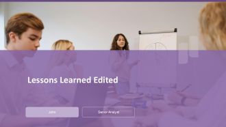 Lessons Learned Edited PPT Demonstration ACP