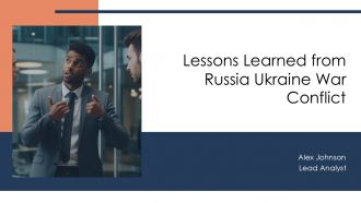 Lessons Learned From Russia Ukraine War Conflict PPT Slides AT