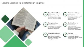 Lessons Learned From Totalitarian Regimes PPT Presentation ACP