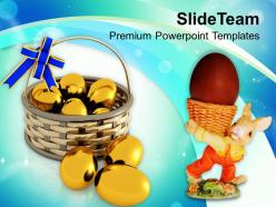 Lets celebrate easter with eggs powerpoint templates ppt themes and graphics 0313
