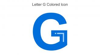 Letter G Colored Icon In Powerpoint Pptx Png And Editable Eps Format