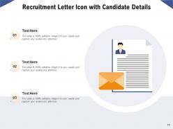 Letter Icon Appointment Busines Agreement Appraisal Document Information