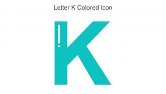 Letter K Colored Icon In Powerpoint Pptx Png And Editable Eps Format