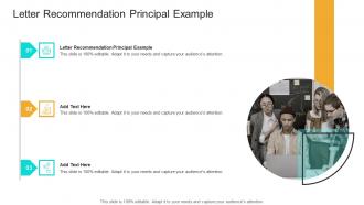 Letter Recommendation Principal Example In Powerpoint And Google Slides Cpb