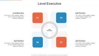 Level Executive In Powerpoint And Google Slides Cpb