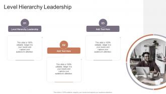 Level Hierarchy Leadership In Powerpoint And Google Slides Cpb