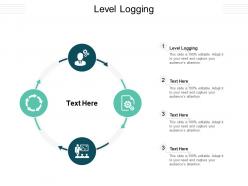 Level logging ppt powerpoint presentation show infographics cpb