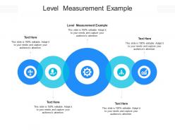 Level measurement example ppt powerpoint presentation inspiration design ideas cpb