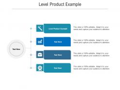 Level product example ppt powerpoint presentation pictures outline cpb