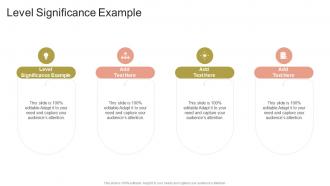 Level Significance Example In Powerpoint And Google Slides Cpb