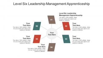 Level six leadership management apprenticeship ppt powerpoint presentation portfolio cpb