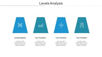 Levels analysis ppt powerpoint presentation outline portfolio cpb