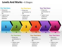 Levels and marks 6 stages 24