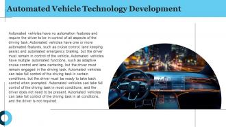 Levels Automated Vehicles Powerpoint Presentation And Google Slides ICP Good Colorful
