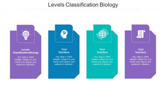 Levels classification biology ppt powerpoint presentation portfolio samples cpb