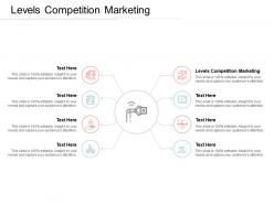 Levels competition marketing ppt powerpoint presentation portfolio elements cpb